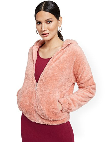 49.95 FULL ZIP FLECE HOOD