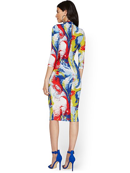 69.95 MOCK NECK DRESS