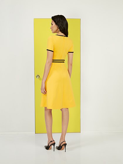 69.95 T CLRBLCK FLAR DRES