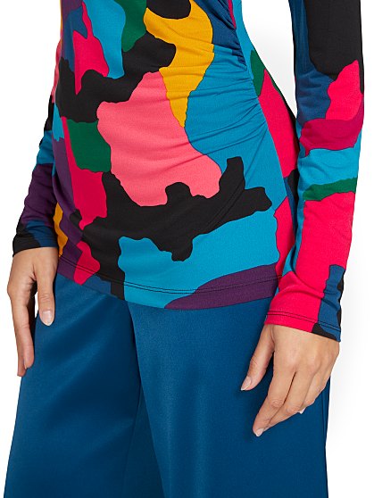 39.95 LS TURTLENECK STRPE