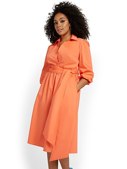 79.95 POPLIN SLV SHIRTDRS