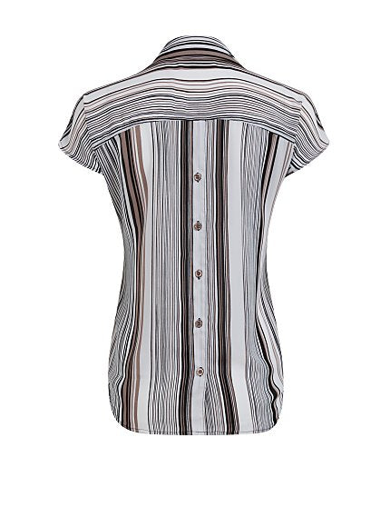 44.95 O SS BUTTON BCK STR