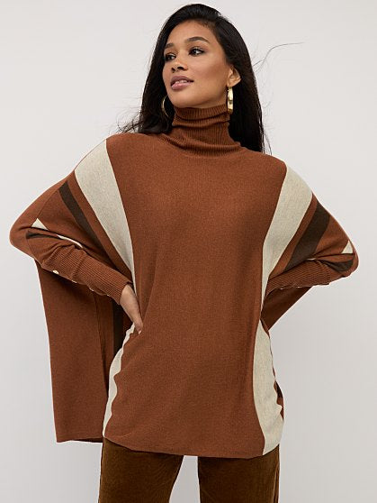 59.95 TTLENECK PONCHO