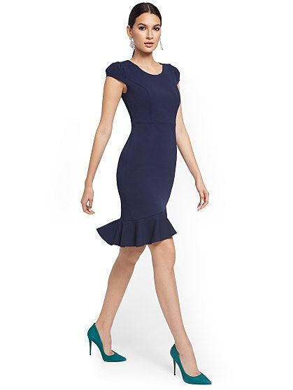 69.95 FLOUNCE SHEATH