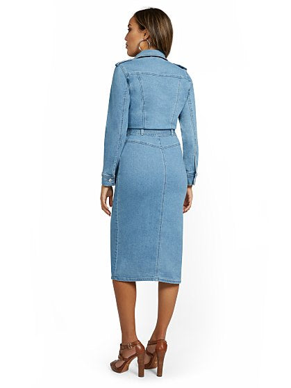 89.95 UTILITY SHIRTDRESS