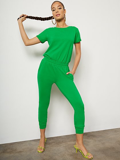 69.95 KNIT S/S JUMPSUIT