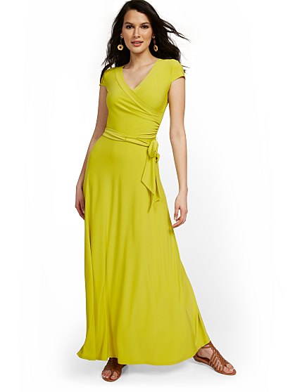 74.95 WRAP MAXI DRESS