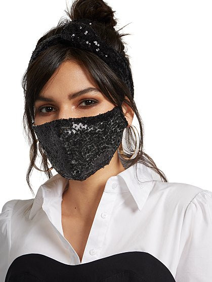 22.95 SEQ MASK SCRUNCHIE