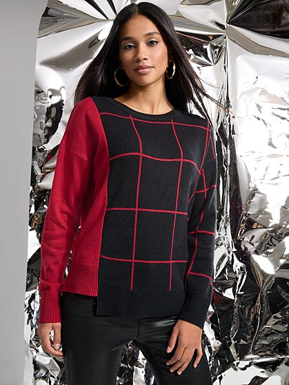 54.95 WINDOW PANE PULLOVR