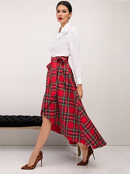 149.95 TARTAN HI LO MAXI