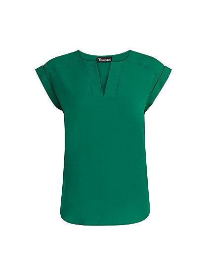 39.95 SPLIT NECK TEE SLD