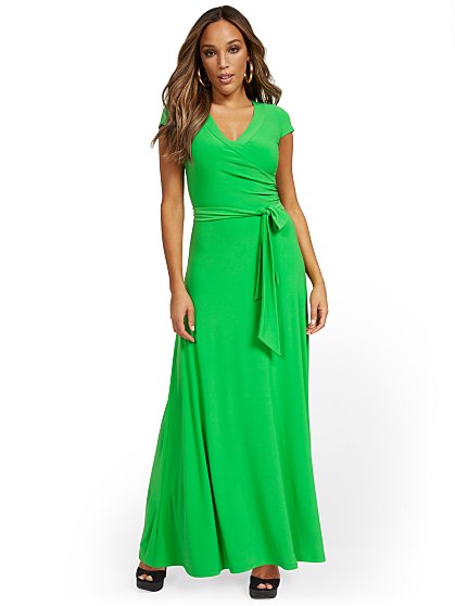 74.95 WRAP MAXI DRESS