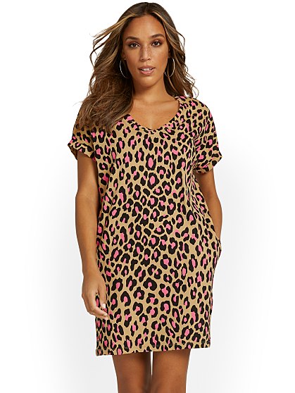 42.95 PERFECT TEE-LEOPARD