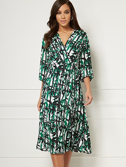 89.95 BRENDA PALM PRINT