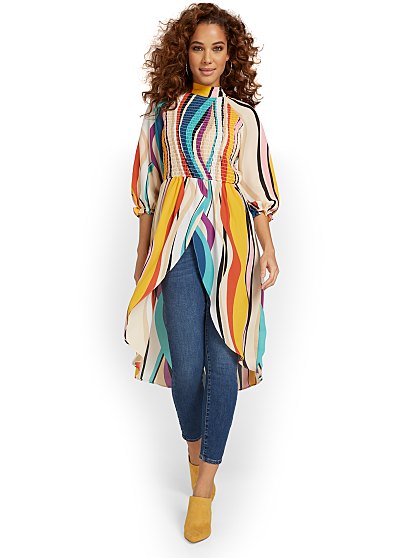 69.95 SMOCKED MAXI TOP