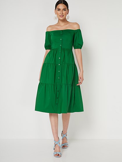79.95 OFF SHLDR POPLIN