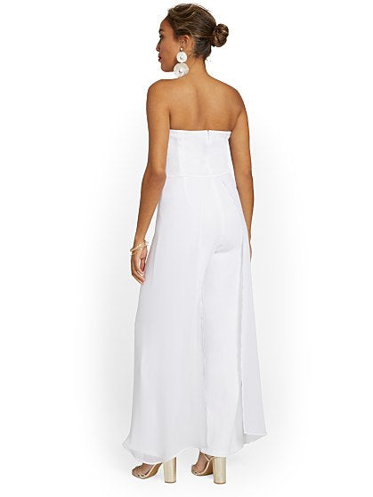 89.95 STRAPLSS JUMPSUIT