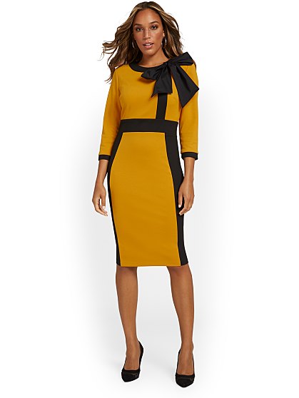 79.95 SHEATH DRESS W BOW