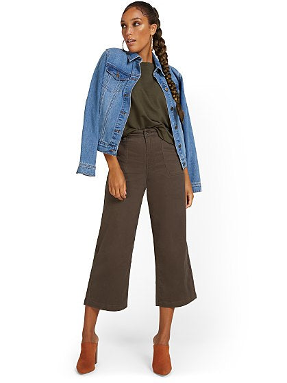 69.95 WIDE LEG CROP