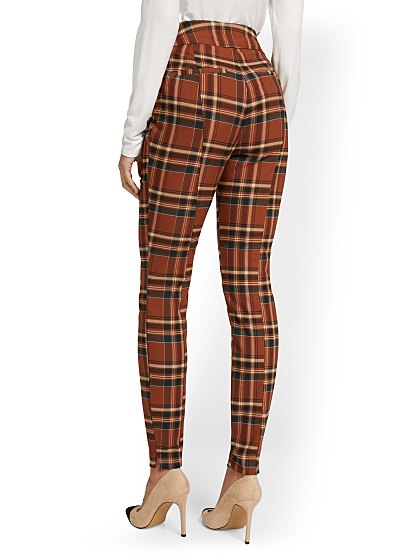 69.95 WHIT LONG BRN PLAID