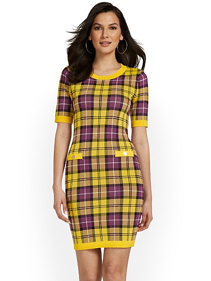 99.95 CREWNCK PLAID SHIFT