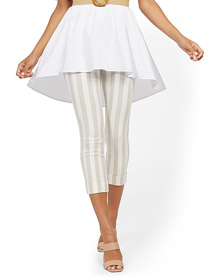 49.95 WHITNEY CROP STRIPE