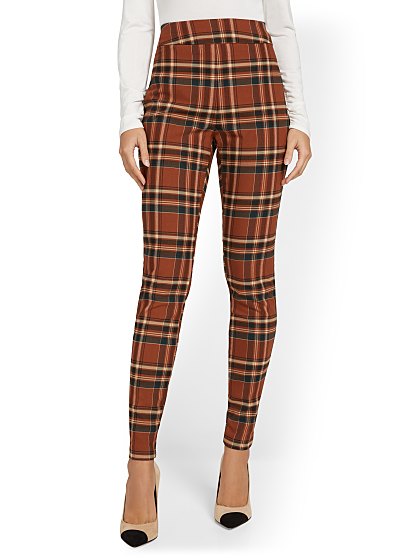 69.95 WHIT LONG BRN PLAID