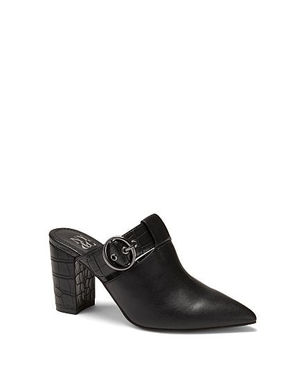STELLA BUCKLE MULE