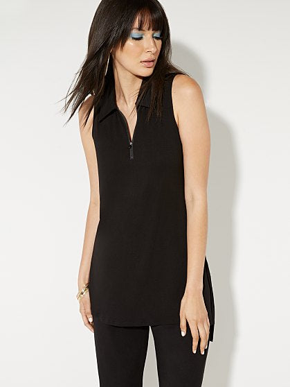 54.95 ZIP FRNT COLLAR TNC