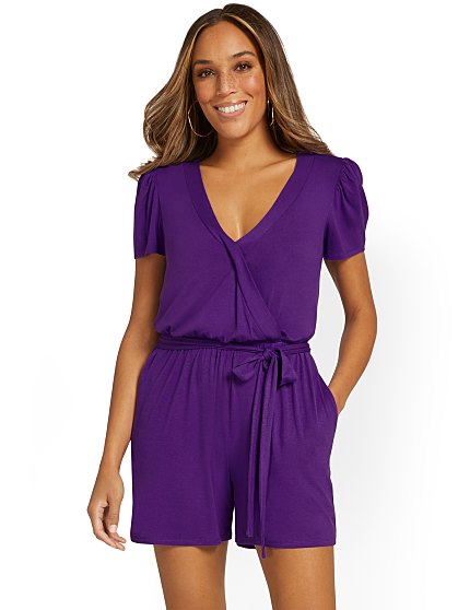 59.95 WRAP FRONT ROMPER