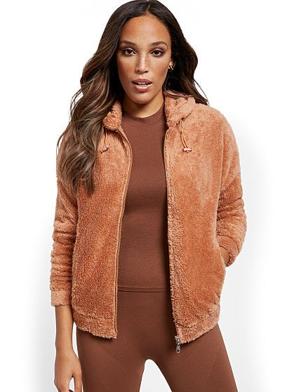 49.95 FULL ZIP FLECE HOOD