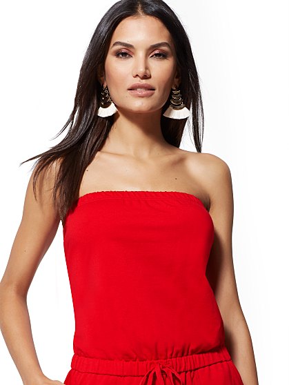 49.95 STRAPLESS FT ROMPER