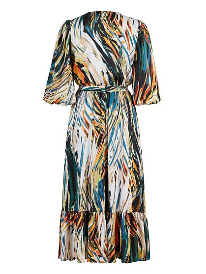 129.95 WRP MAXI RFL DRESS