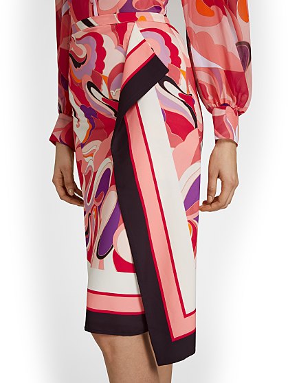 89.95 SIDE DRAPE SKIRT