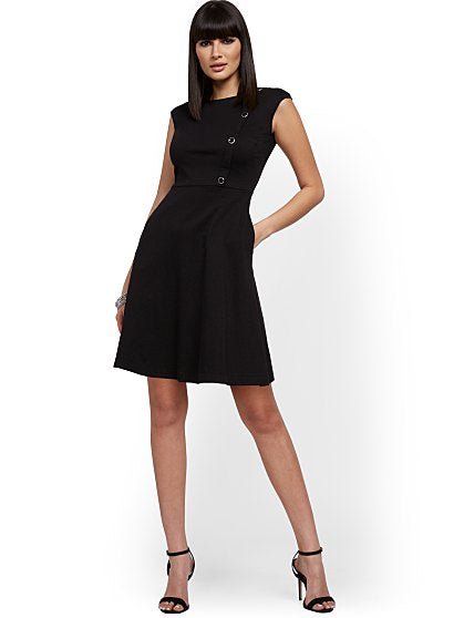 36.95 BTN FIT FLARE DRESS