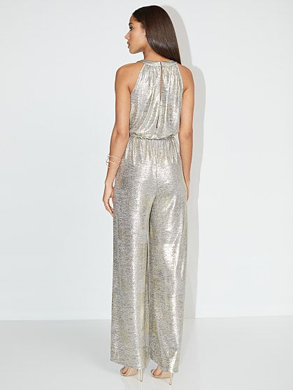 89.95 LAME JUMPSUIT