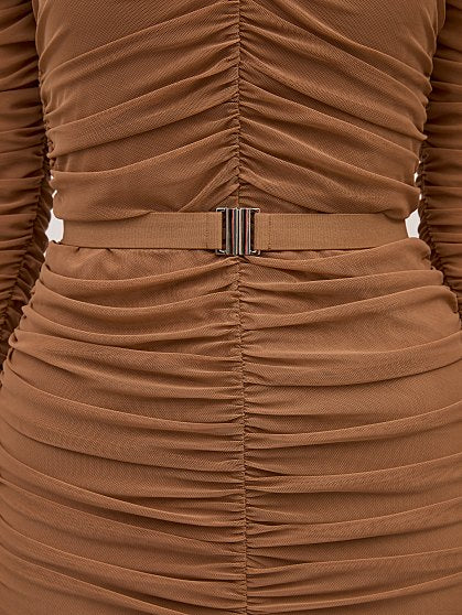 79.95 OTS RUCHED DRESS