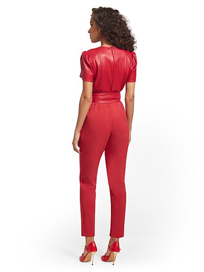 89.98 PU JUMPSUIT