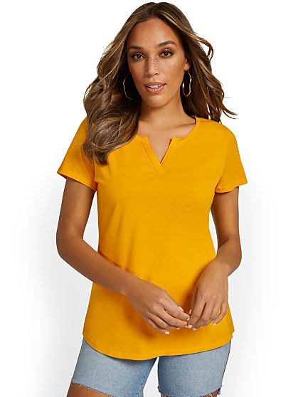 16.95 PERFECT SPLITNECK T