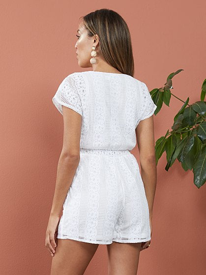 59.95 EYELET ROMPER