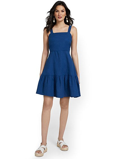 59.95 LINEN FLARE-SOLID