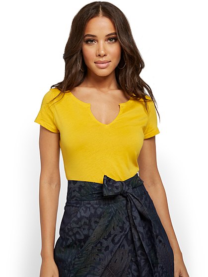 16.95 SPLIT  NK PERFECT T