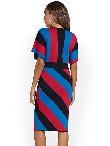 89.95 STRIPE DOLMAN SWTR