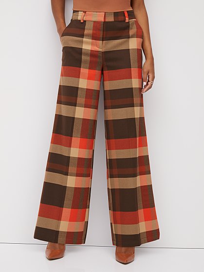 99.95 T WIDE LEG BROWN PL