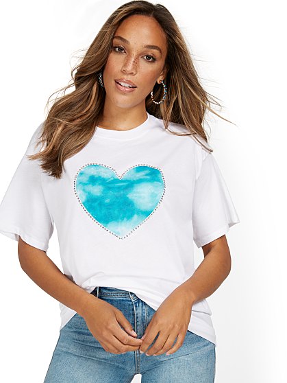 29.95 TIE DYE HEART OVRSZ