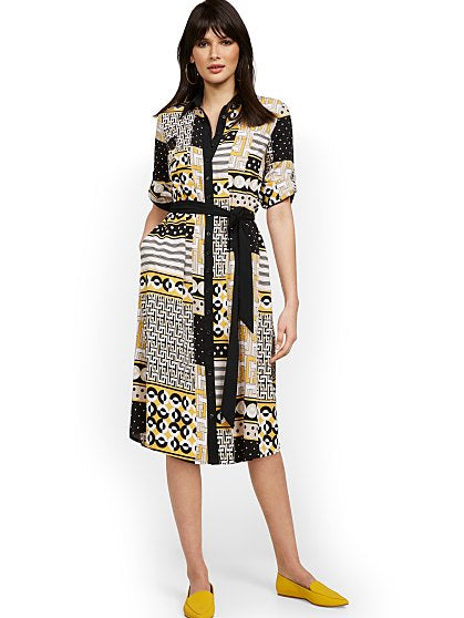 79.95 MIX PRINT SHIRTDRES