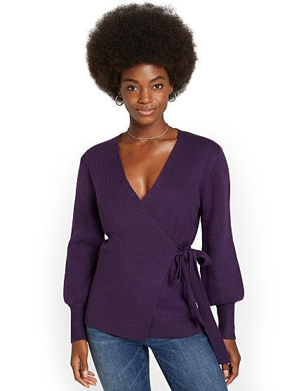 54.95 WRAP TIE FRONT PO