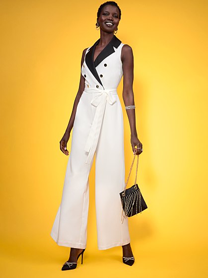99.95 TUXEDO JUMPSUIT