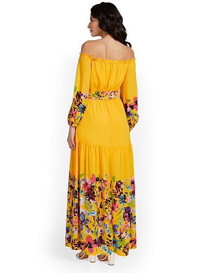 129.95 OTS FLORAL MAXI T