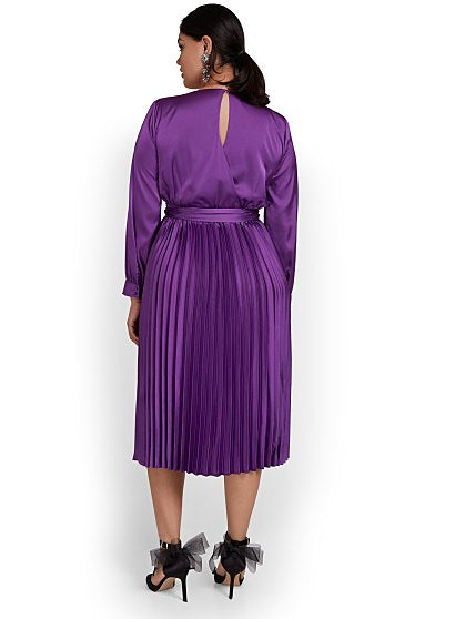 129.95 PLEATED MAXI DRS